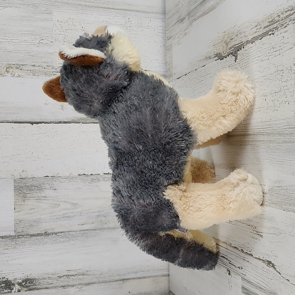 Aurora Wolf Stuffed Animal plush Wily Wolf tan and gray - Picture 3 of 10
